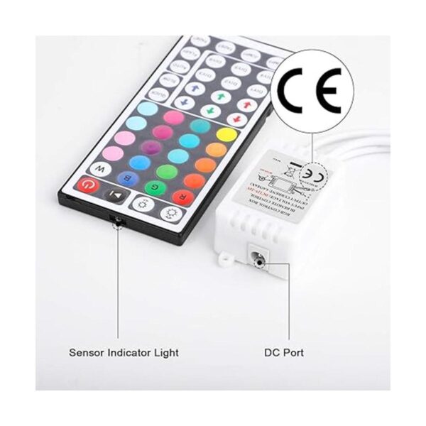 Controlador LED RGB BZONE de 2 puertos de 4 pines de