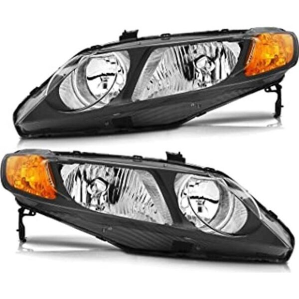 LBRST Conjunto de faros delanteros para Honda Civic Sedan_1