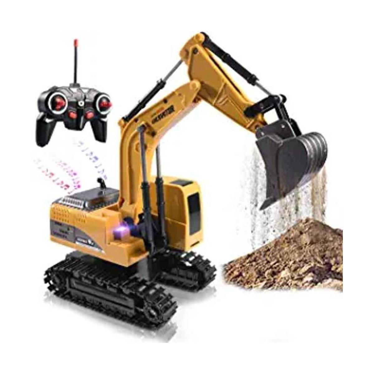 Excavadora a control remoto camión de juguete excavadora