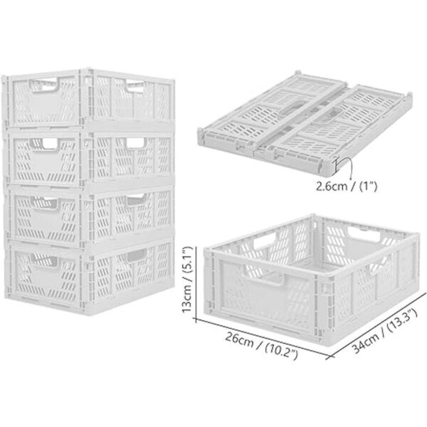4 cestas de plástico para estantes hogar cocina_6