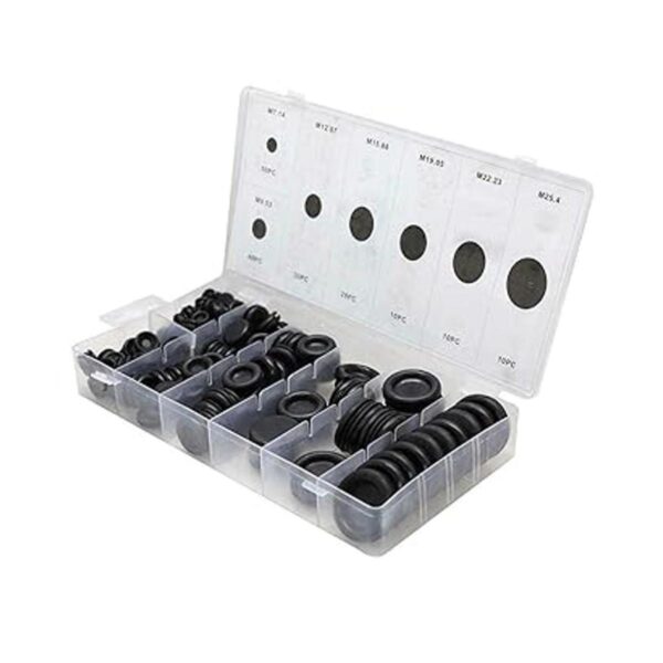 Juego de 170 tapones de goma con ojales para cortafuegos_2