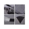 BEAUTEX Manta de vellón para sofá sillón o cama; suave_4