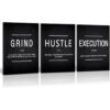 KAWAHONE Inspirational Canvas Painting Wall Art Grind_1