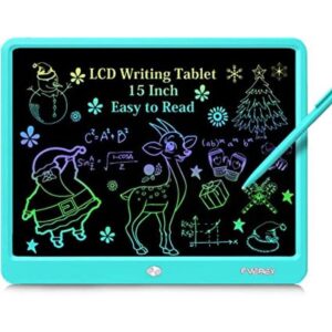 FVEREY Tableta de escritura LCD de 15 pulgadas tablero de_1