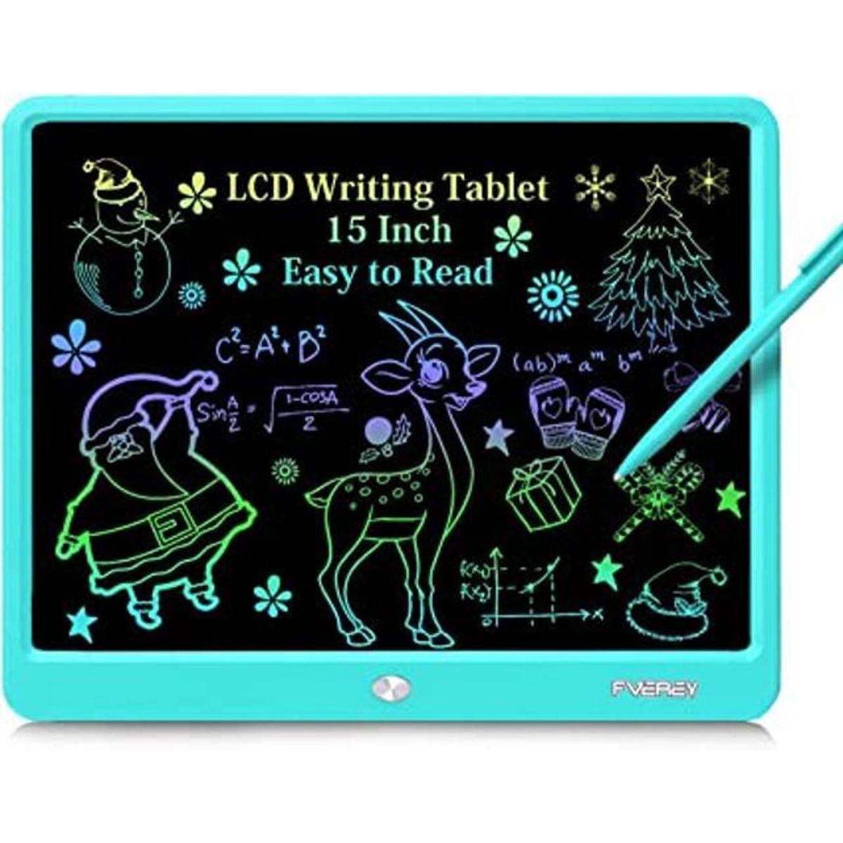 FVEREY Tableta de escritura LCD de 15 pulgadas tablero de