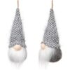 Juego de 10 gnomos colgantes para árbol de Navidad gnomos_3