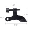 Enconker Tapón de puerta de pasador de bisagra color_5