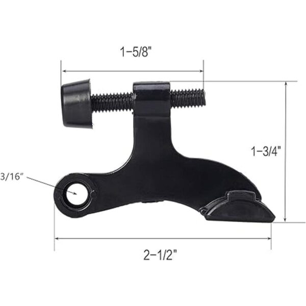 Enconker Tapón de puerta de pasador de bisagra color_5