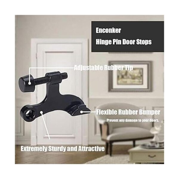 Enconker Tapón de puerta de pasador de bisagra color_2
