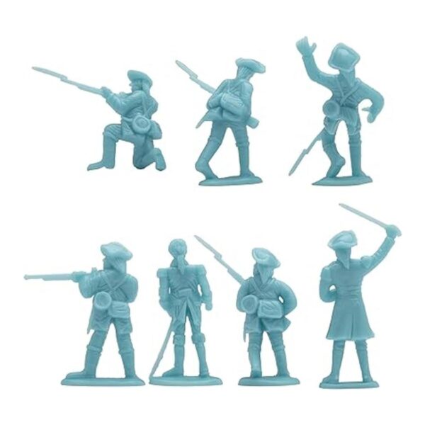BMC Revolutionary War Plastic Army Men 44 figuras de_6