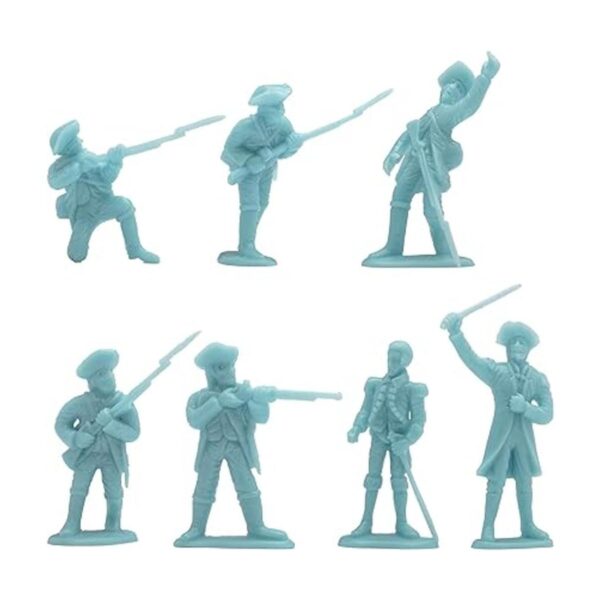 BMC Revolutionary War Plastic Army Men 44 figuras de_3