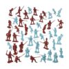 BMC Revolutionary War Plastic Army Men 44 figuras de_5