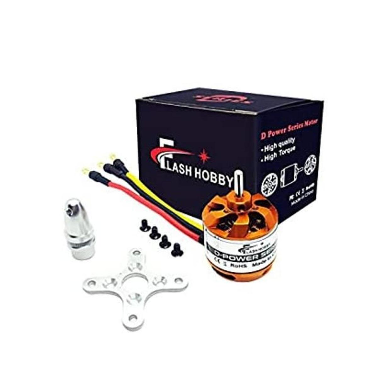 FLASH HOBBY D2826 2200KV Motor sin escobillas 23S para