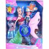 Paquete de muñecas de princesa sirena cola de sirena que_1