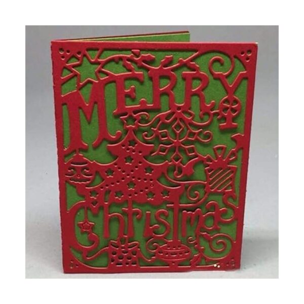 Troqueles de metal con diseño de árbol de Navidad con