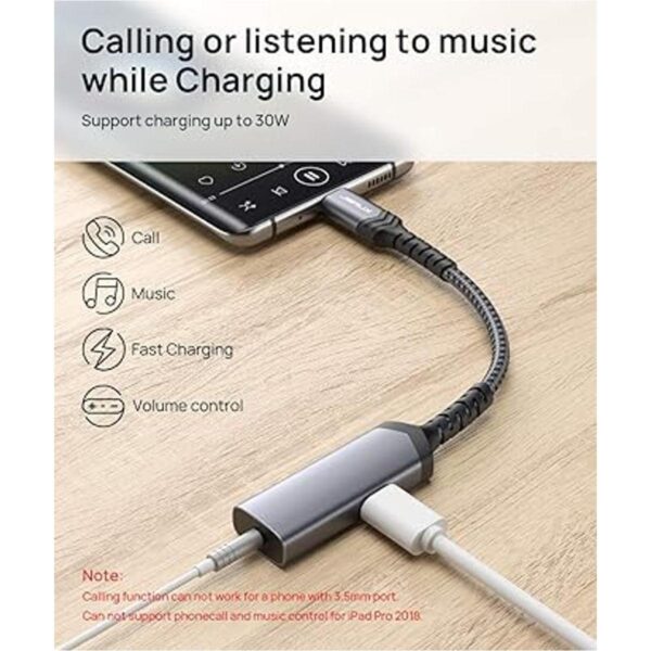 JSAUX Adaptador USB C a auriculares de 0.138 in conector_2