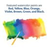 Crayola Acuarelas lavables en 8 colores vibrantes 12