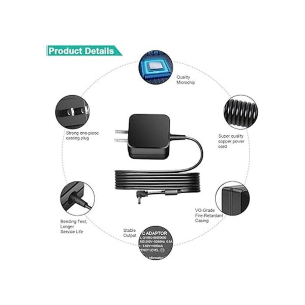HKY Adaptador ACDC para Hello Baby HB24 HB32 HB32RX_2