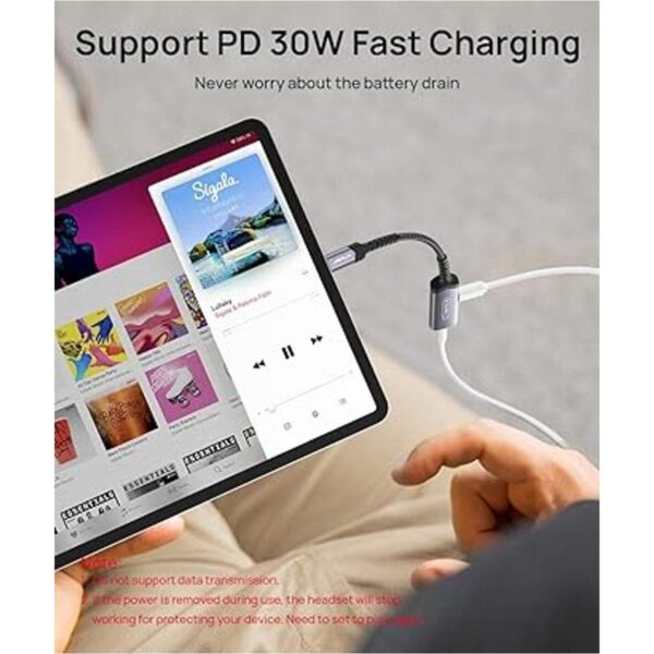 JSAUX Adaptador USB C a auriculares de 0.138 in conector_3