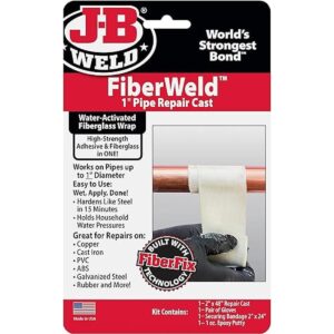 FiberWeld Kit de reparación de tubería metálica 2x48_1