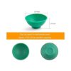 Coopay 16 cuencos de silicona multicolor resistentes al