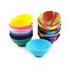 Coopay 16 cuencos de silicona multicolor resistentes al