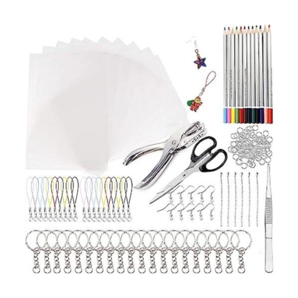 Kit de 180 hojas de plástico retráctil hojas encogidas
