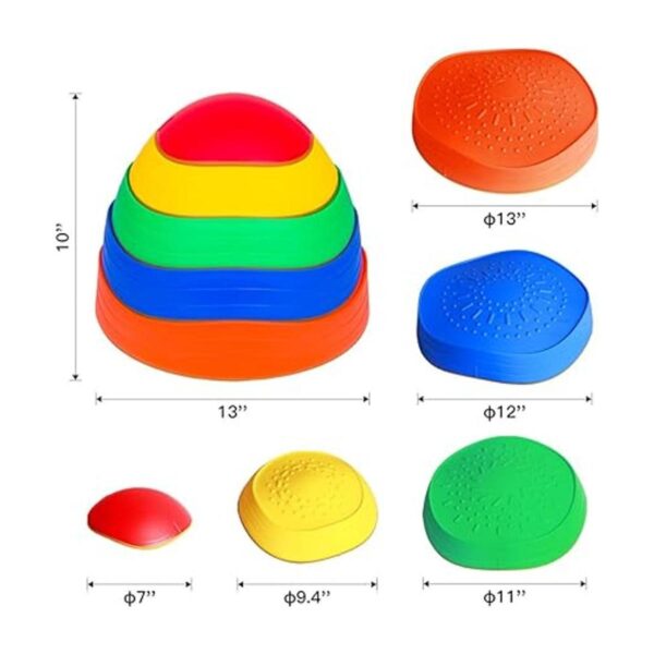 OMNISAFE Piedras de equilibrio para niños superficie_2