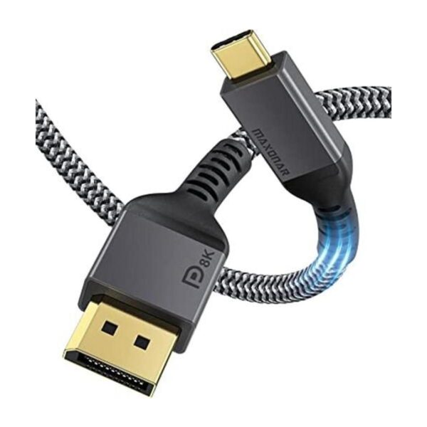 Cable USB C a DisplayPort Maxonar 8K 60Hz TipoC a DP_1