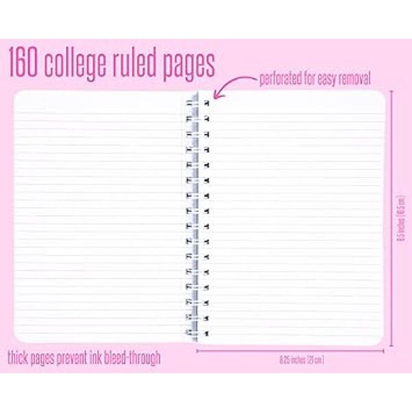 Lilly Pulitzer Cuaderno en espiral 8.5 x 6.5 in tamaño_2