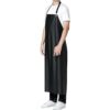 Jaspfct Delantal de vinilo de goma impermeable de 43
