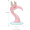 Bonito soporte para gafas con diseño de flamenco color rosa_5