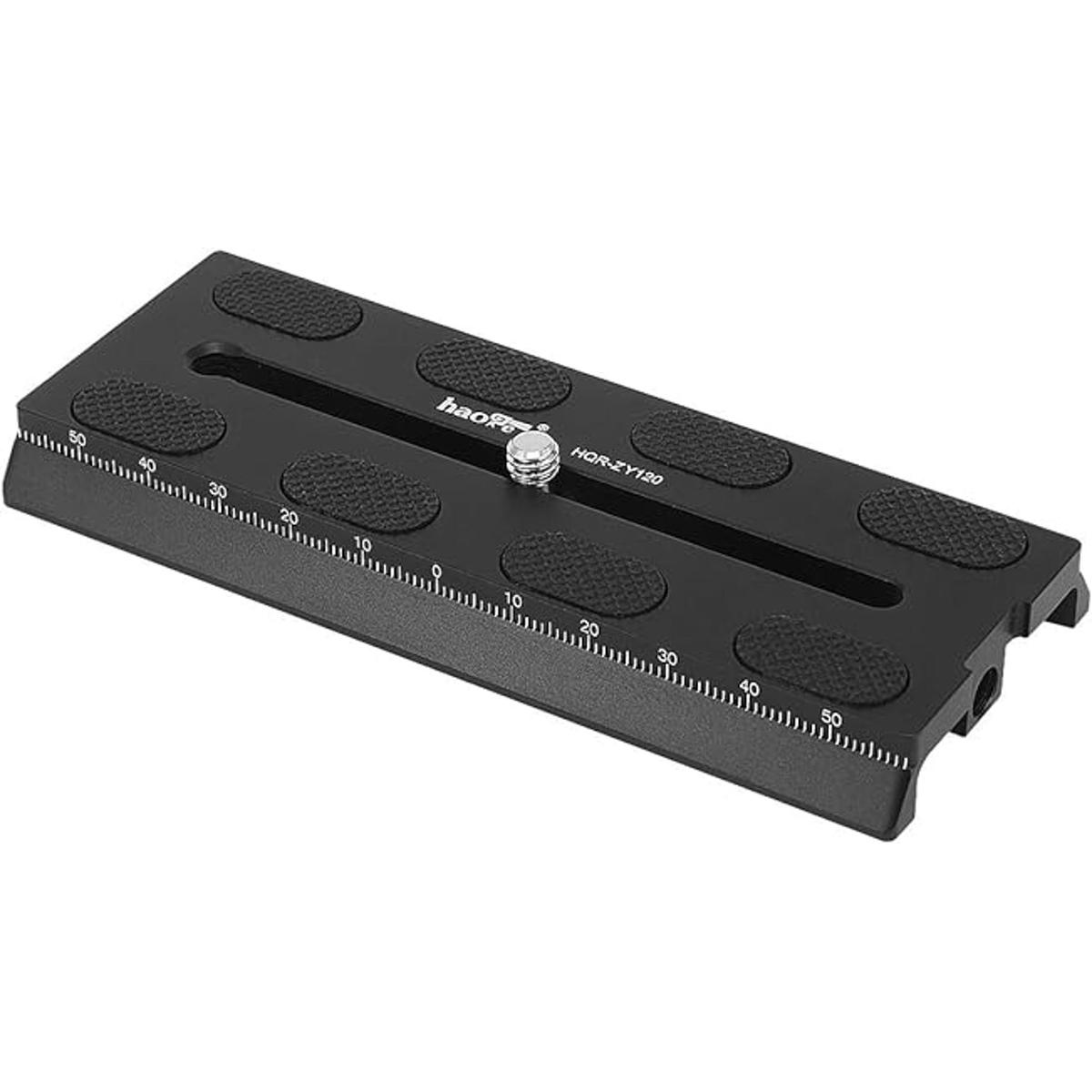 Haoge HQRZY120 Placa de liberación rápida para cámara