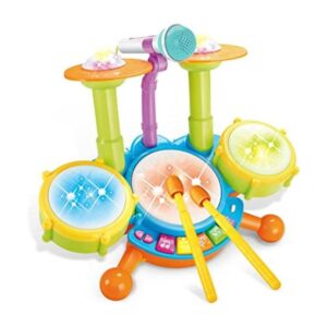 Cozybuy Juego de tambores para niños de 1 a 3 años_1