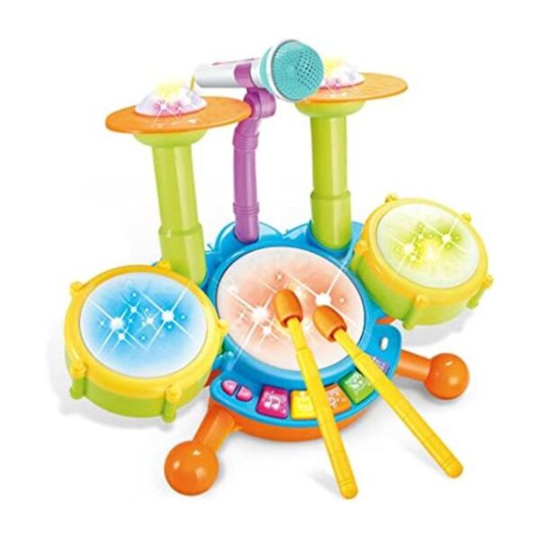 Cozybuy Juego de tambores para niños de 1 a 3 años_1