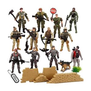 JOYIN 16 piezas de figuras militares de soldados de_1
