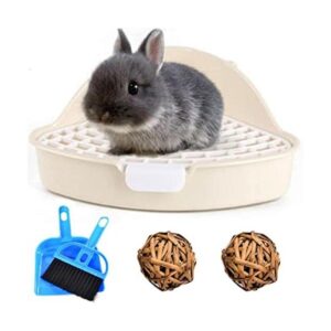 Hamiledyi Bunny Litter Pet Toilet Orinal Trainer Corner