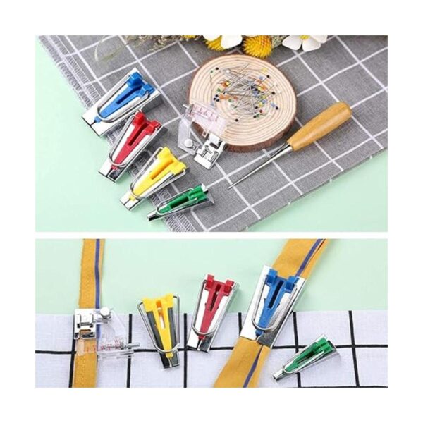 Kit de herramientas de cinta bies con instrucciones_3