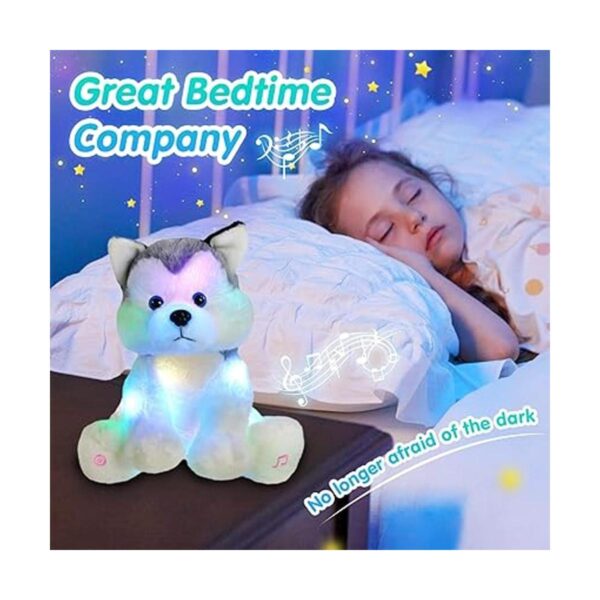 Houwsbaby Light Up Juguete de peluche musical con diseño_3