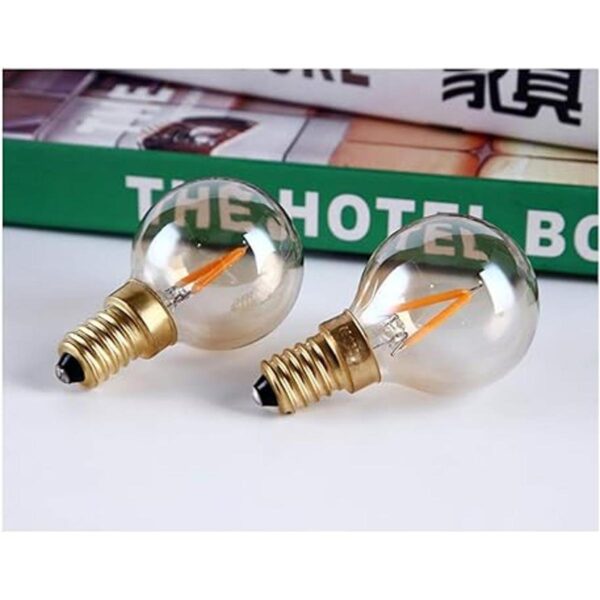 MD Lighting Bombillas LED Edison E14 1 W intensidad no
