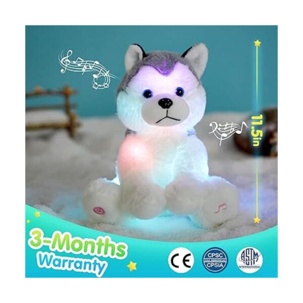Houwsbaby Light Up Juguete de peluche musical con diseño_2