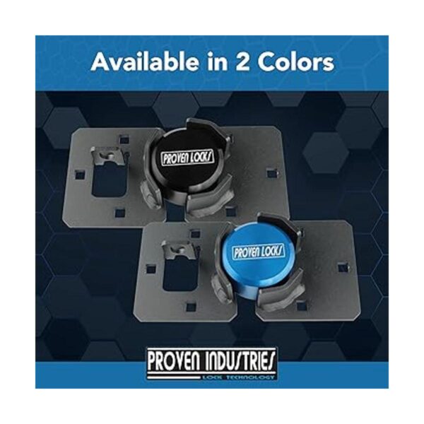 Proven Industries Kit de cerradura y cerrojo de disco_4