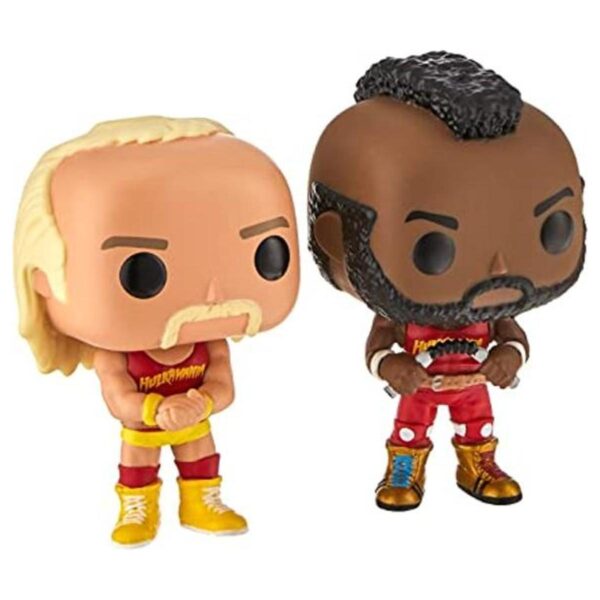 Funko Pop WWE Hulk Hogan Mr. T Hulkamania paquete de_1
