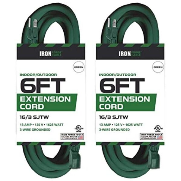 Paquete de 2 cables de extensión para exteriores de 6_1