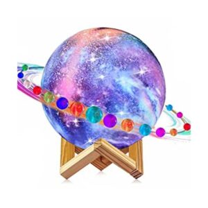 LOGROTATE Lámpara de luna para niños lámpara de galaxia_1