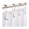 CHICTIE Ganchos para cortina de ducha ganchos decorativos