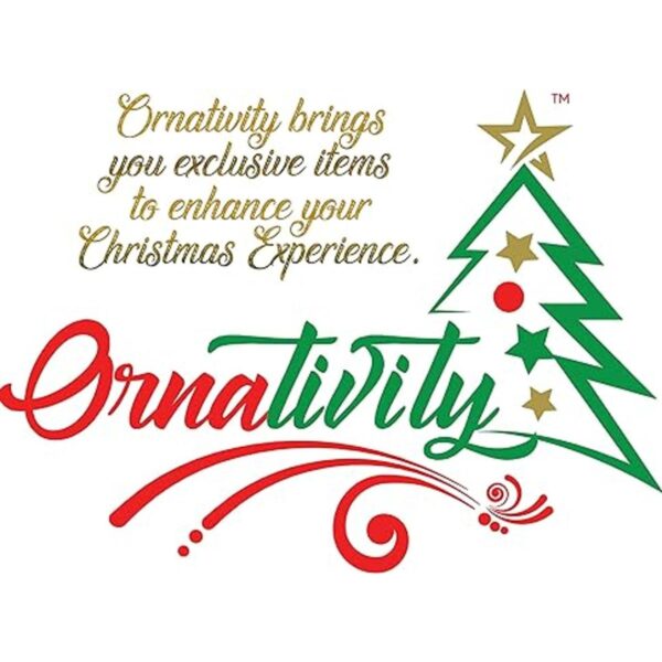 Ornativity Guirnalda de Navidad de madera Guirnalda de_6