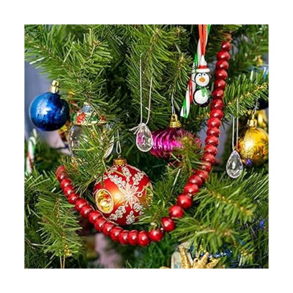Ornativity Guirnalda de Navidad de madera Guirnalda de_3