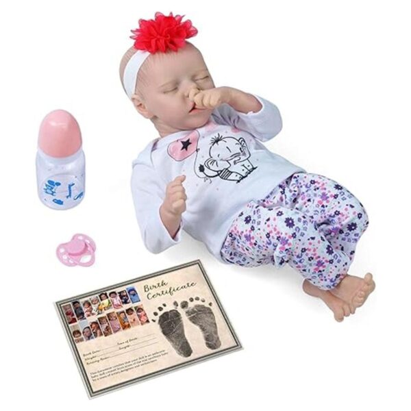 JIZHI Realistas muñecas reborn de bebés recién nacidos_6