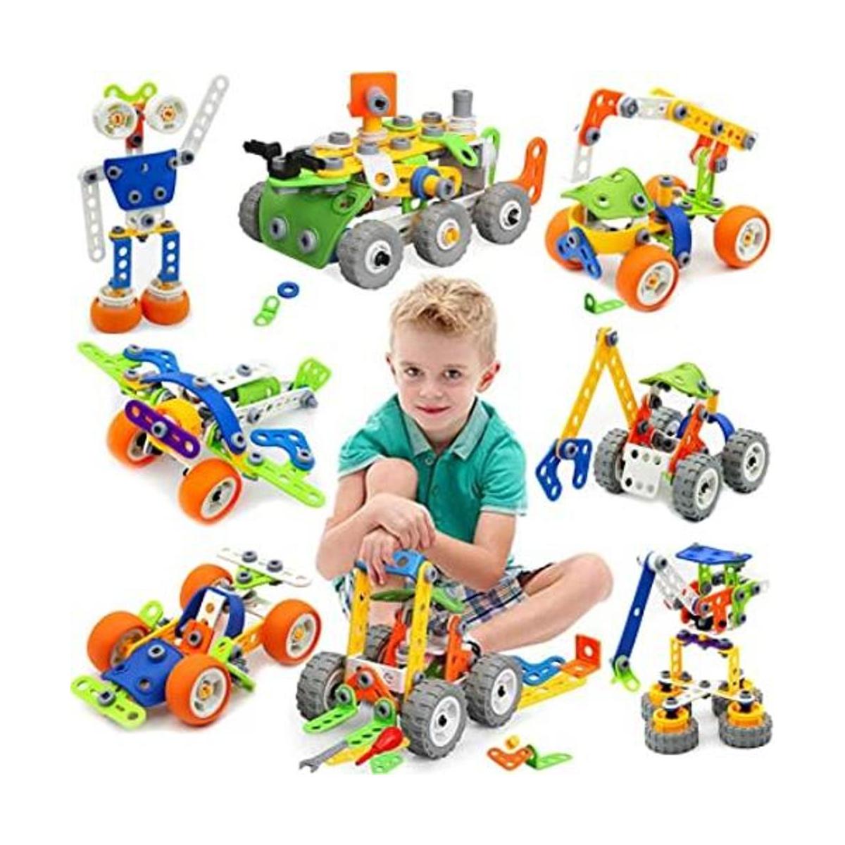 MOONTOY Kit de juguetes STEM de 175 piezas para niños